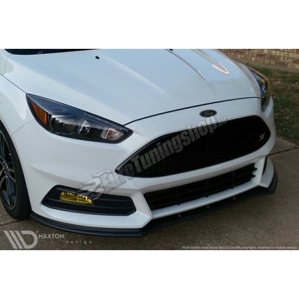 Накладка сплиттер Maxton переднего бампера Focus III ST (2014-...)