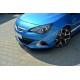 Сплиттер переднего бампера Opel Astra J OPC / VXR v.2 (2009-...)
