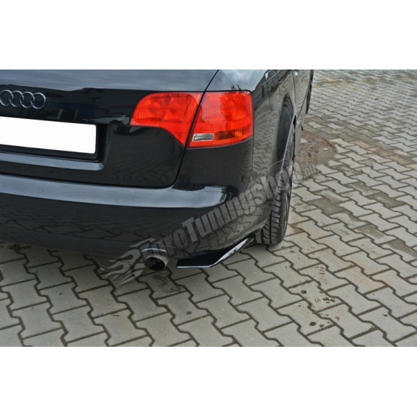 Сплиттеры заднего бампера Audi A4 B7 (2005-2009)