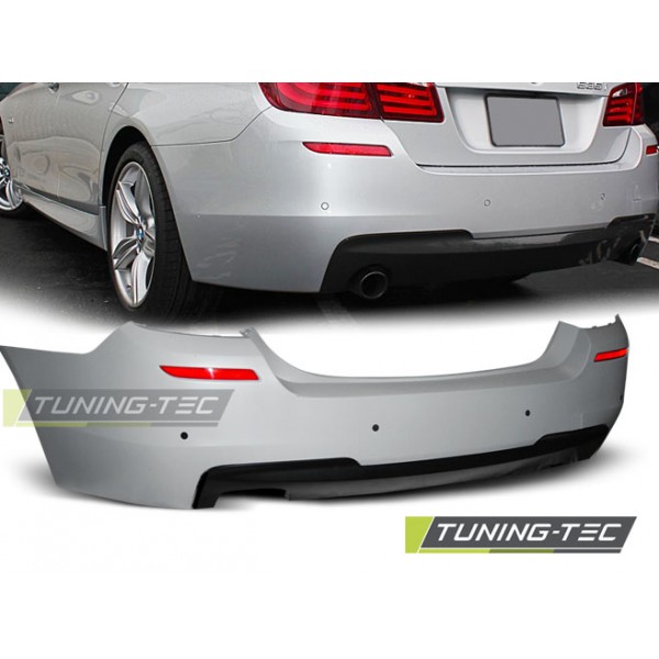 Бампер задний Tuning-Tec M-Tech стиль BMW F10 5 серия (2010-2016) под парктроник