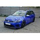 Сплиттер переднего бампера ver2 Volkswagen Golf VII R (2012-...)