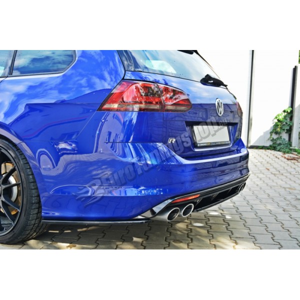 Сплиттеры Maxton заднего бампера Volkswagen Golf VII R Variant (2012-...)