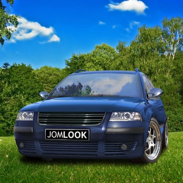 Решётка радиатора без значка Volkswagen Passat B5+ (2000-2005) хром