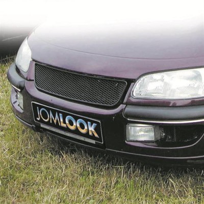 Решётка радиатора сетка без значка Opel Omega B (1994-1999) чёрная