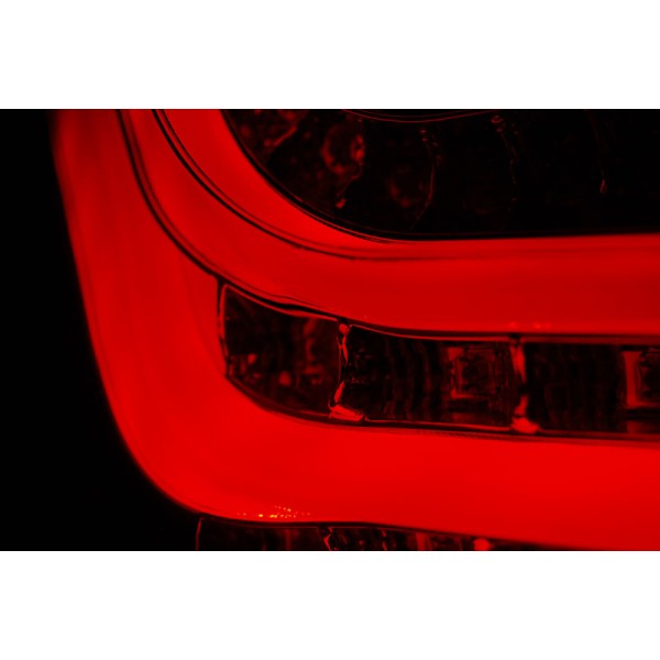 Оптика альтернативная задняя LED Bar Opel Astra H 3D GTC (2004 -2010) хром