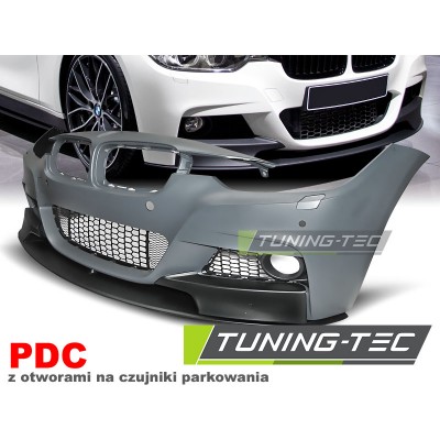 Бампер передний Tuning-Tec M-Perfomance стиль BMW F30 3 серия (2011-...) с парктроником