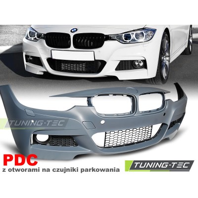 Бампер передний Tuning-Tec M-Pakiet стиль BMW F30 3 серия (2011-...) с парктроником