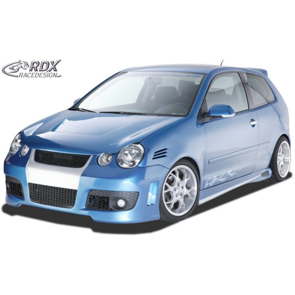 Накладки на пороги RDX GT4 Reverse Type VW Polo 9N (2001-2005)
