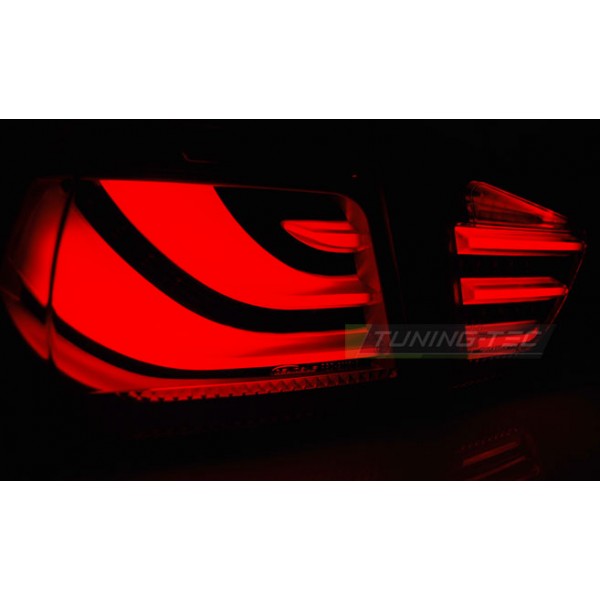 Оптика альтернативная LED задняя BMW e90 3 серия (2008-2011) тонированная