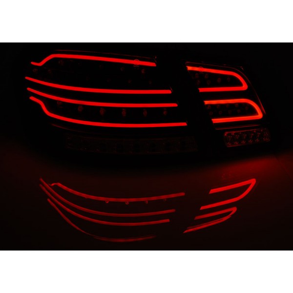Оптика альтернативная LED задняя Mercedes W212 E-klasse (2009-2013) красная