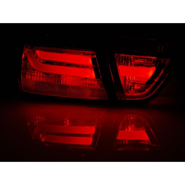 Оптика альтернативная LED Bar 2 задняя BMW e90 3 серия (2005-2008) красная