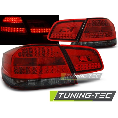 Оптика альтернативная задняя Tuning-Tec LED BMW e92 3 серия (2006-2010) красно-тонированная