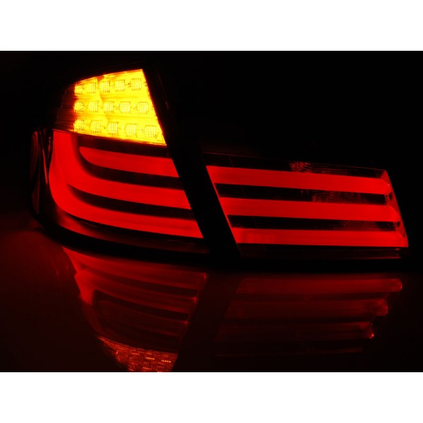 Оптика альтернативная LED задняя BMW F10 5 серия (2010-2013) черная