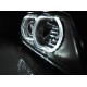 Оптика альтернативная Angel Eyes LED передняя BMW e39 5 серия (1995-2003) черная