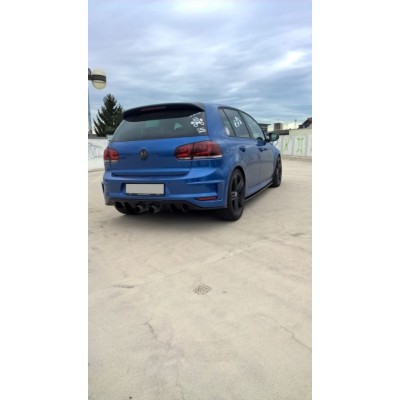 Задний бампер Maxton Design R400 style Volkswagen Golf VI (2008-2012)