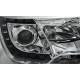 Оптика альтернативная с DRL передняя Volkswagen T5 (2010-2015) хром