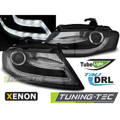 Оптика альтернативная передняя Tuning Tec Xenon A4 B8 (2008-2012) черная