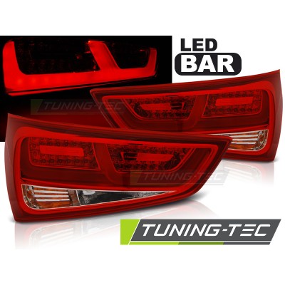 Альтернативная оптика тюнинг Tuning-Tec Audi A1 (2010-2014) красная