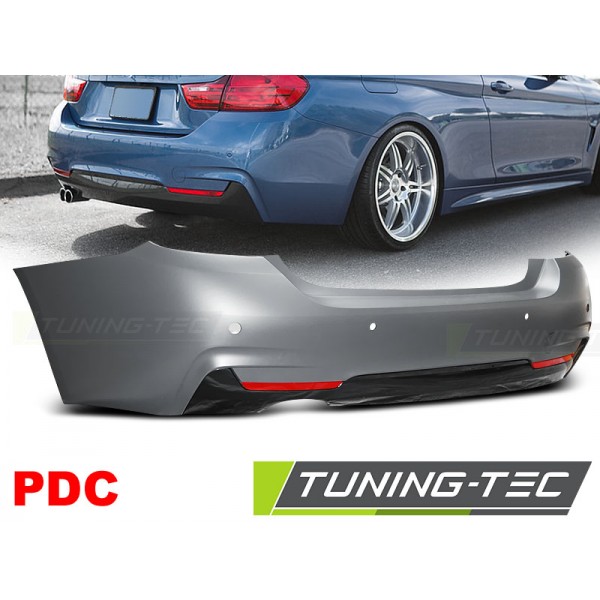 Бампер задний Tuning-Tec M-Tech стиль BMW F32 4 серия (2013-...) под парктроник
