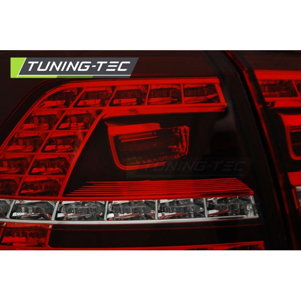 Оптика альтернативная LED GTI Look задняя Volkswagen Golf VII (2012-...) красно-белая