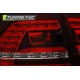 Оптика альтернативная GTI Look задняя Volkswagen Golf VII (2012-...) красно-белая
