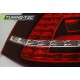 Оптика альтернативная LED GTI Look задняя Volkswagen Golf VII (2012-...) красно-белая