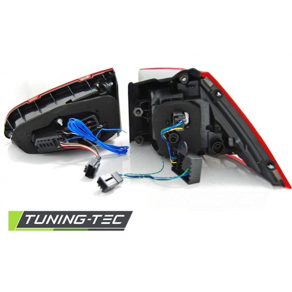 Оптика альтернативная LED GTI Look задняя Volkswagen Golf VII (2012-...) тонированная