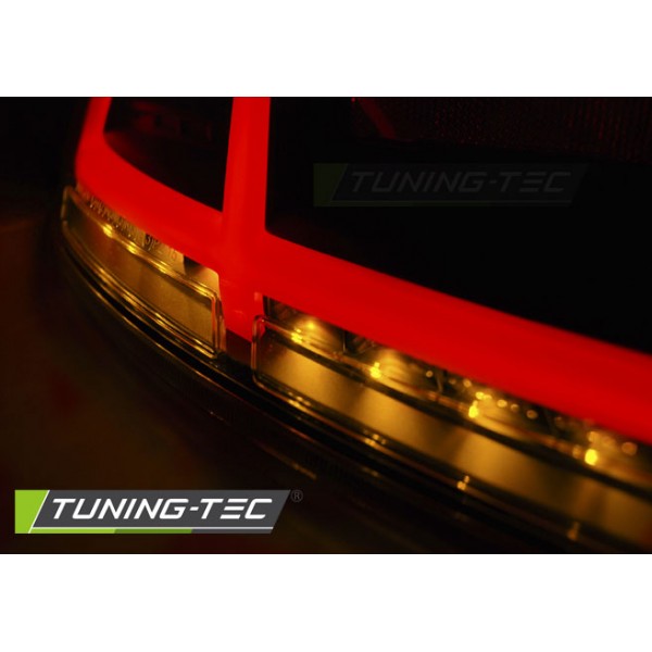 Оптика альтернативная LED задняя Audi TT 8J (2006-2014) красно-белая