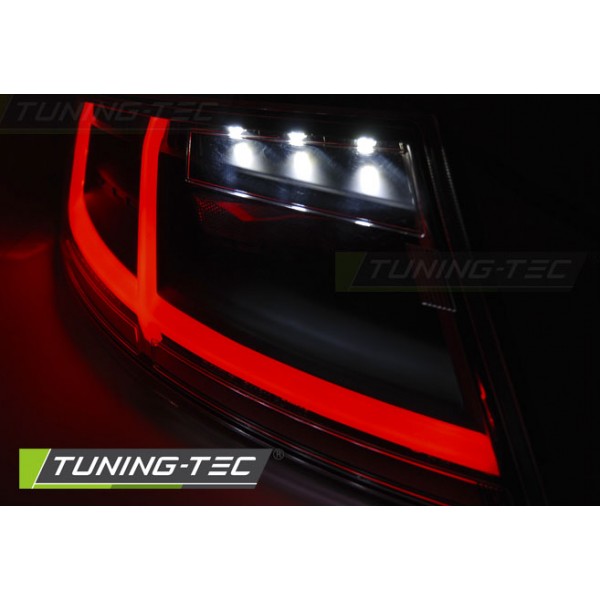 Оптика альтернативная LED задняя Audi TT 8J (2006-2014) тонированная