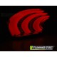 Оптика альтернативная задняя LED Peugeot 208 3D/5D (2012-2015) красно-тонированные