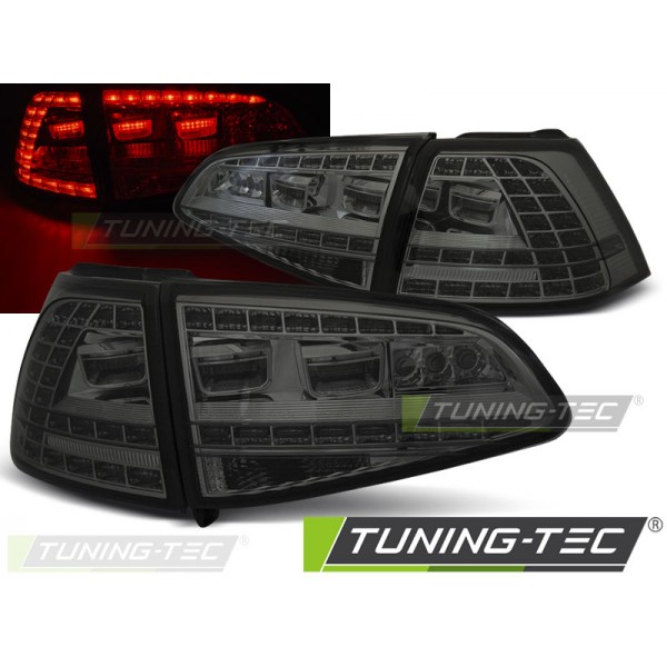 Оптика альтернативная GTI Look задняя Volkswagen Golf VII (2012-...) тонированная