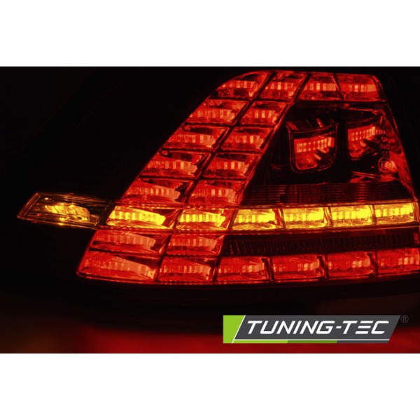 Оптика альтернативная LED GTI Look задняя Volkswagen Golf VII (2012-...) черная