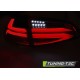 Оптика альтернативная светодиодная задняя Volkswagen Golf VII (2012-...) красно-белая