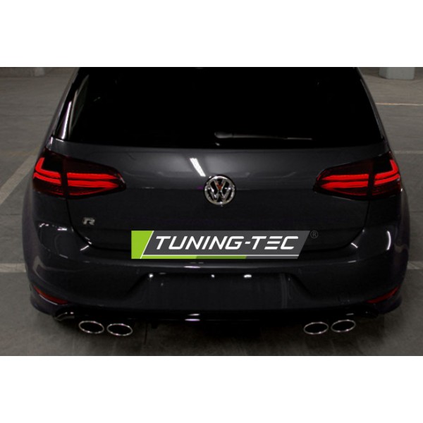 Оптика альтернативная светодиодная задняя Volkswagen Golf VII (2012-...) тонированная
