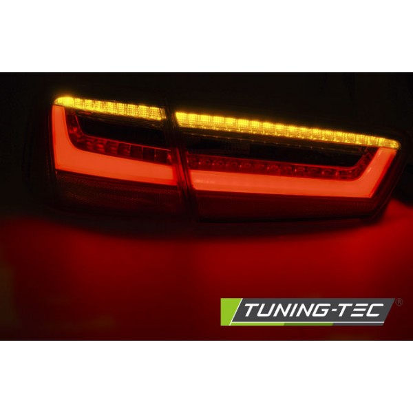 Оптика альтернативная LED задняя Audi A6 C7 (2011-2014) красная