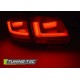 Оптика альтернативная LED задняя Volkswagen Tiguan (2007-2011) красно-белая