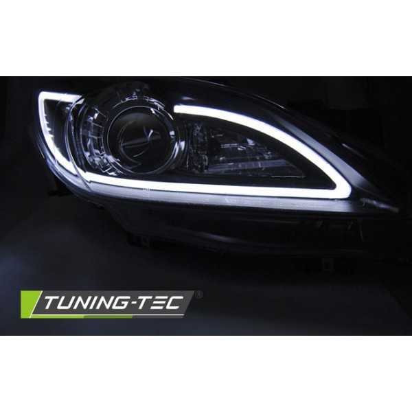 Альтернативна оптика передняя LED Mazda 3 (2009-2013) черная