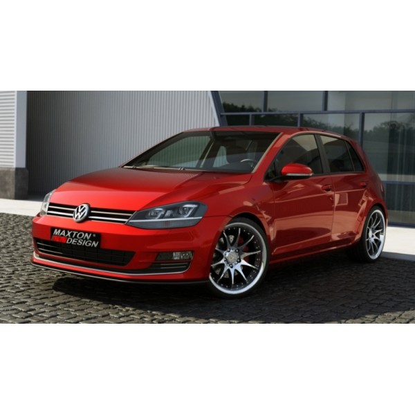 Сплиттер переднего бампера Volkswagen Golf VII (2012-...)