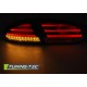 Оптика альтернативная LED задняя Seat Leon II 1P (2009-2013) красно-тонированная