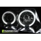 Оптика альтернативная передняя Angel Eyes CCFL Tuning-Tec Volkswagen Passat B5 (1996-2000) хром