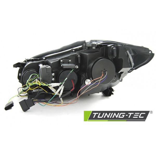 Оптика альтернативная передняя Daylight Xenon Mercedes W221 S-klasse (2005-2009) черная