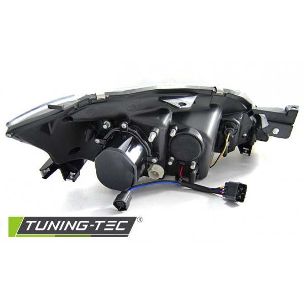 Оптика альтернативная линзованная Dayline Xenon Subaru Impreza III/WRX/Outback (2008-2014) черная