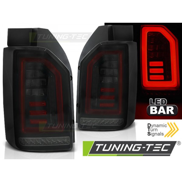 Оптика альтернативная задняя LED Tuning-Tec Volkswagen T6 (2015-...) красно-тонированная