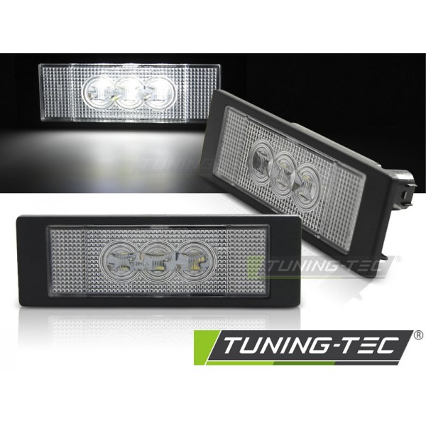 Светодиодная 3*LED подсветка номерного знака BMW e63/e64/e81/e87/e85/e89/F20/F21/F12/F13/