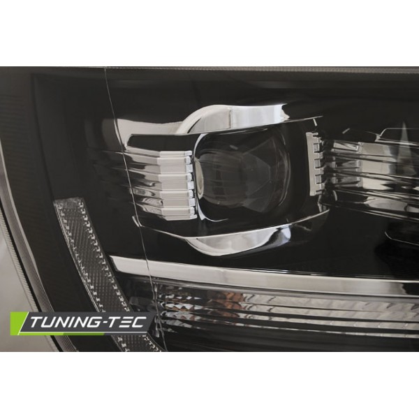 Оптика альтернативная передняя Tuning-Tec Led Style DRL Volkswagen T6 (2015-...) черная