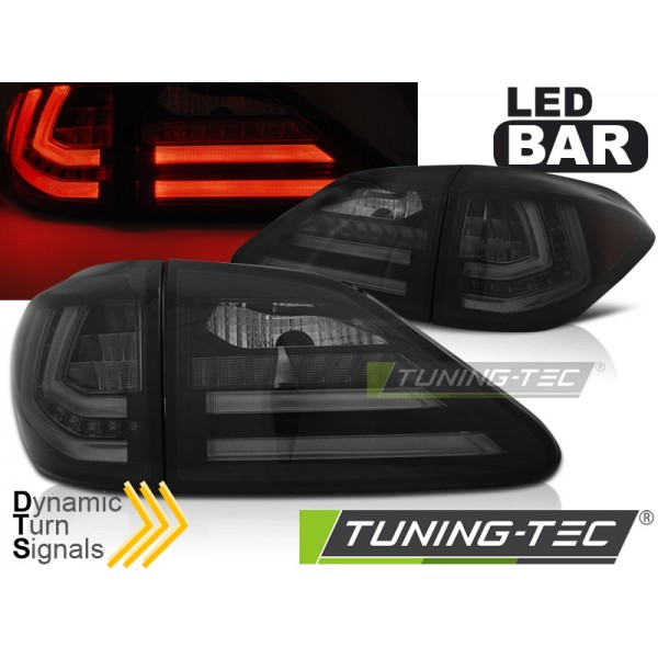 Оптика альтернативная задняя LED Tuning-Tec Lexus RX III 330/350 (2009-2012) тонированные