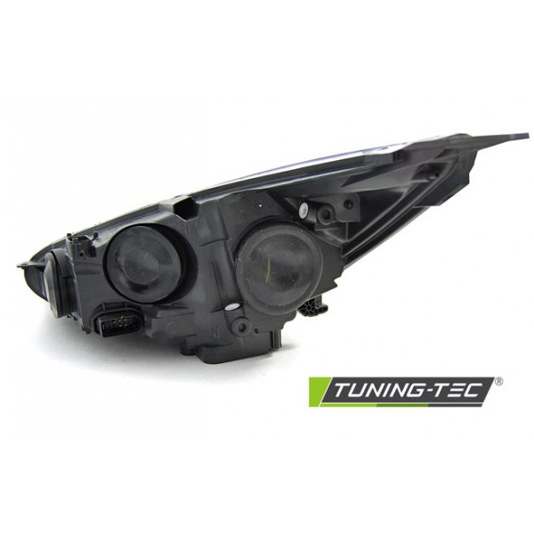 Оптика альтернативная передняя Tuning-Tec TrueDRL Ford Focus III (2014-...) черная