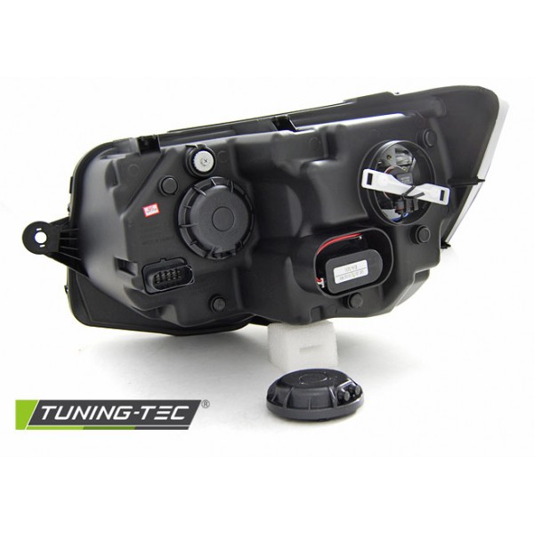 Оптика альтернативная передняя Tuning-Tec Tube Light DRL Volkswagen T6 (2015-...) черная
