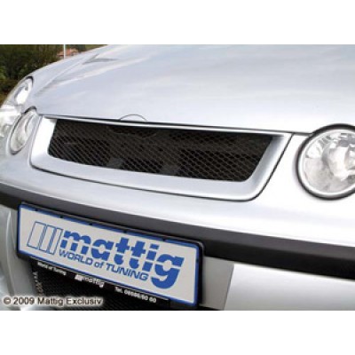 Решетка Mattig без значка с сеткой Volkswagen Polo 9N (2001-2005)