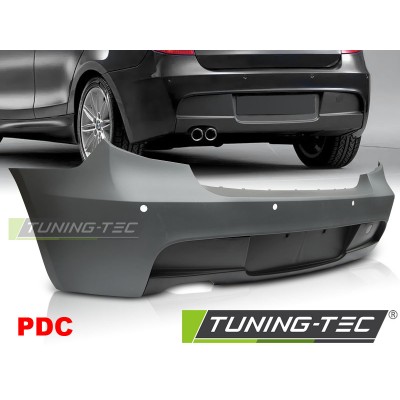 Бампер задний Tuning-Tec M-Tech BMW e81/e87 1 серия (2007-2013) с парктрониками